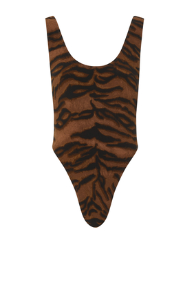 Tiger Print Marissa One Piece Swim Suit